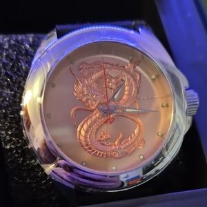Android USA “Tattooed Dragon” Chronograph – Model AD783 – Rose Gold Dial